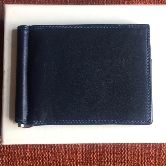 Authentic leather DIESEL wallet with money clip - Picture 7 of 8